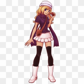 Valorie Ryder - Pokemon Trainer Blonde Hair, HD Png Download - kanto badges png