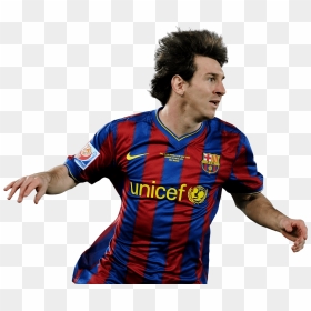 Lionel Messi render - Barcelona, HD Png Download - football player messi png