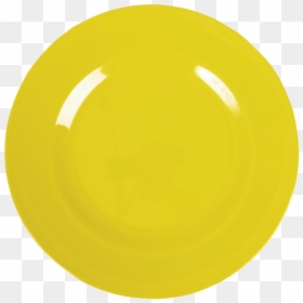 Rice Melamine Yellow Dinner Plate - Circle, HD Png Download - rice plate png