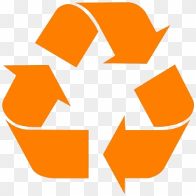Secretlondon Empty Recycling Box No Words Svg Clip - Orange Recycle Symbol, HD Png Download - terminator half face png