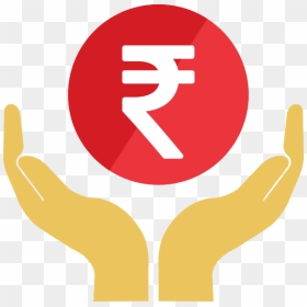 Lic Hand Logo Png , Png Download - Icon Indian Money Png, Transparent Png - hands logo png