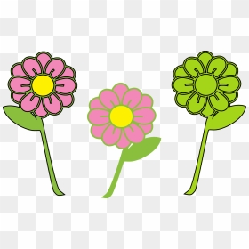 Free Clipart Png Flowers - Pink Daisy Clip Art, Transparent Png - flower wallpaper png