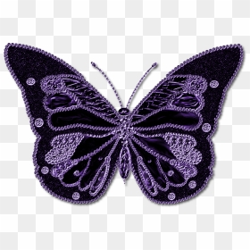 Png Neon Butterfly - Purple Neon Butterfly, Transparent Png - butterfly cartoon png