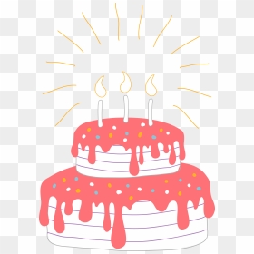 Birthday Cake Clip Art Image - ภาพ วัน เกิด Png, Transparent Png - birth day cake png