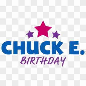 Chuck E Birthday Package Logo - Chuck E Birthday Logo, HD Png Download - birthday star png