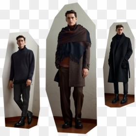 Men"s Fashion 2018 H&m Clipart , Png Download - Coat, Transparent Png - men fashion clipart png