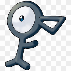Unown - Unown Pokemon, HD Png Download - wobbuffet png