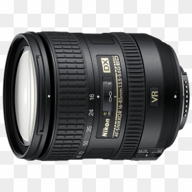 Nikon 16 85mm F 3.5 5.6 Vr, HD Png Download - dslr camera lens png