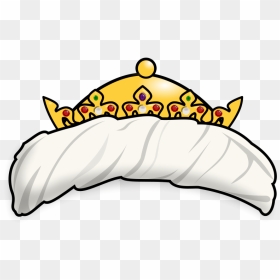 Free Clipart - Penguin Cartoon King, HD Png Download - pagri png