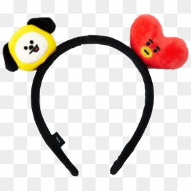 #hairband #bt21 #tata #chimmy - Bt21 Official Headband, HD Png Download - flower hair band png