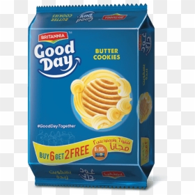 Britannia Good Day Butter Cookies, HD Png Download - good day biscuit png
