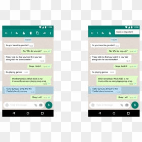 Send A Reminder In Whatsapp, HD Png Download - whatsapp sign png
