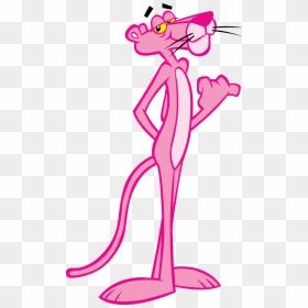 Pink Panther Shows His Attitude - Pink Panther, HD Png Download - vhv