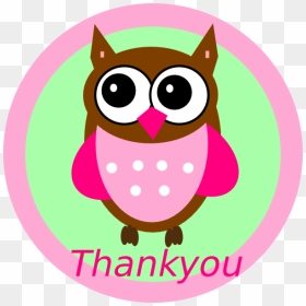 Thank You Clip Art Free Images Clipart 3 Png - Thank You Clipart Owl, Transparent Png - thank u png