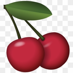 Cherry Png Picture - Transparent Cherry Emoji Png, Png Download - cherry fruit png
