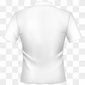 White Polo Shirt Free Png Transparent Background Images - T Shirt V Design, Png Download - shirt png image
