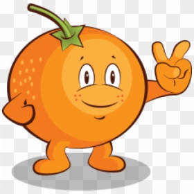 Sinaasappel Cartoon, HD Png Download - tomato cartoon png