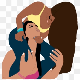 Gay Women - Cartoon, HD Png Download - women png images