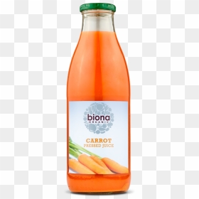 Biona Carrot Juice 1l - Biona Organic Carrot Juice Pressed, HD Png Download - carrot juice png