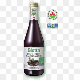 Biotta® Organic Purple Carrot Juice - Canada Organic, HD Png Download - carrot juice png