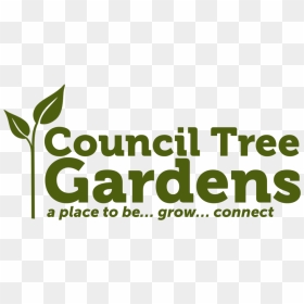 Garden Logo - Graphic Design, HD Png Download - tree garden png