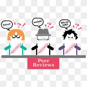 Editor Of Scholarly Journal Talks Peer Review Process - Peer Review, HD Png Download - png quotes for editing