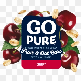 Go Pure Fruit And Oat Bars, HD Png Download - cherry fruit png