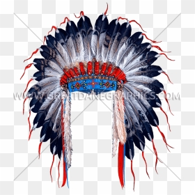 Thumb Image - Native American Headdress Logo, HD Png Download - indian dress png