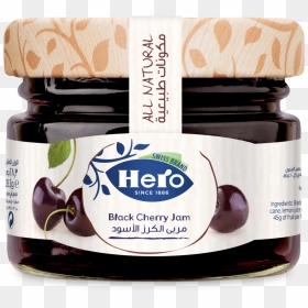 Hero Jams Strawberry 28.3 Gm, HD Png Download - cherry fruit png