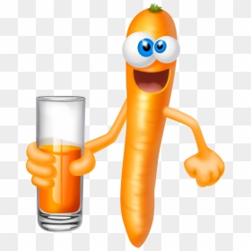 Cucumber Clipart Carrot - Carrot Juice Clipart, HD Png Download - carrot juice png