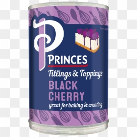 Black Cherry Fruit Filling - Princes Black Cherry Filling, HD Png Download - cherry fruit png