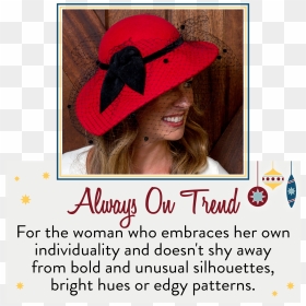 Shop Women"s Trend Styles - Hat, HD Png Download - women hat png