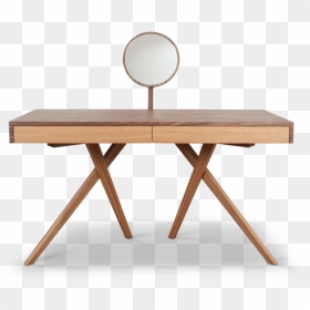 Legs Crossed Dressing Table - Folding Table, HD Png Download - table and chair png