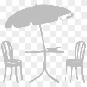 Umbrella Clip Art, HD Png Download - table and chair png