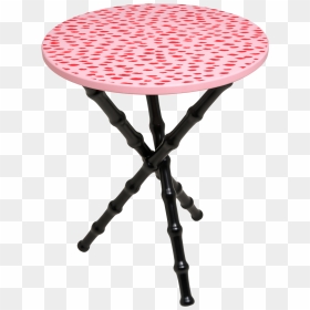 Ludo Drinks Table Bamboo Legs - Outdoor Table, HD Png Download - table and chair png