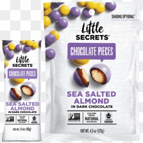 Little Secrets Sea Salt Peanut, HD Png Download - single almond png