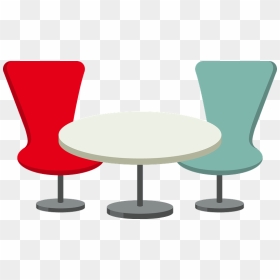 Table Chair Furniture Clipart - Office Chair, HD Png Download - table and chair png