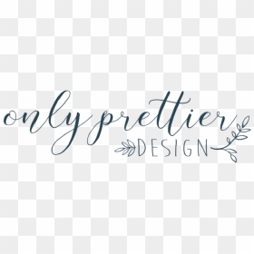 Only Prettier Design - Calligraphy, HD Png Download - wedding designs clip art png