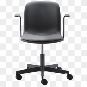 Swivel Chair Png Free Images - Virco Sage Chair With Arms, Transparent Png - chairs png images
