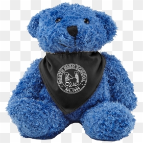 Color Bear Blue - Teddy Bear, HD Png Download - blue teddy bear png