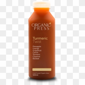 Pineapple, Orange, Grapefruit, Carrot, Turmeric, Cayenne, - Bottle, HD Png Download - carrot juice png