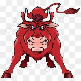 Anger Front Red Bull - 4 Pics 1 Word Level 762, HD Png Download - indian bull png