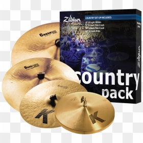 Zildjian Country Cymbal Pack, HD Png Download - grash png