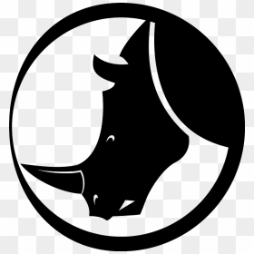 Rhyno Logo Clipart - Rhino Vector, HD Png Download - indian bull png