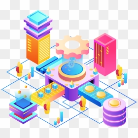 5d Business Blueprint Technology Png And Vector Image, Transparent Png - technology.png