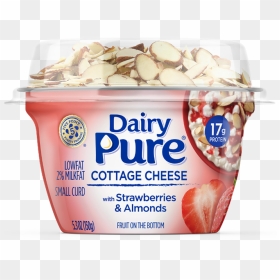 Dairypure Cottage Cheese Mix Ins, HD Png Download - single almond png