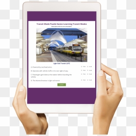 Online Advertising, HD Png Download - tablet in hand png
