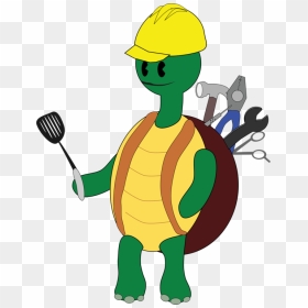 Turtle,tortoise,cartoon - Cartoon, HD Png Download - tortoise clipart png