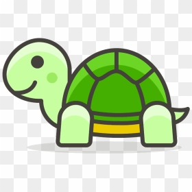 Turtle Emoji Clipart - Turtle Emoji Png, Transparent Png - tortoise clipart png