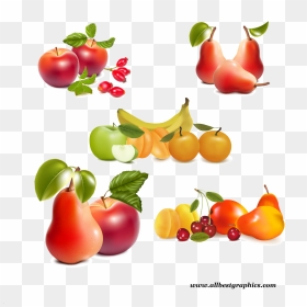 Transparent Healthy Food Clipart Png - Fruit Vector, Png Download - healthy food clipart png